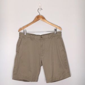 POLO RALPH LAUREN | WAIST 35 | KHAKI CHINO SHORTS